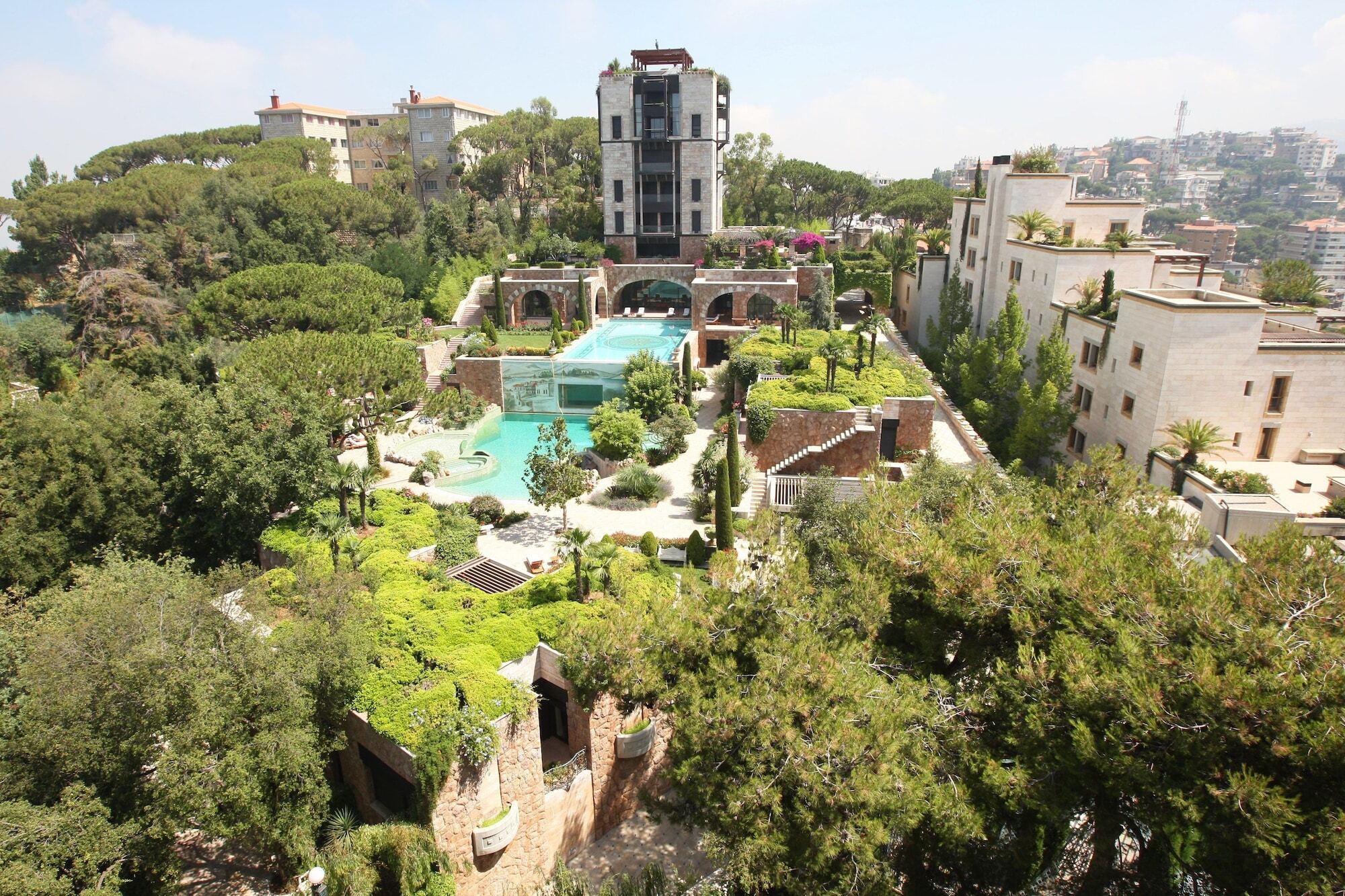 Grand Hills Hotel & Spa Brummana Exterior foto
